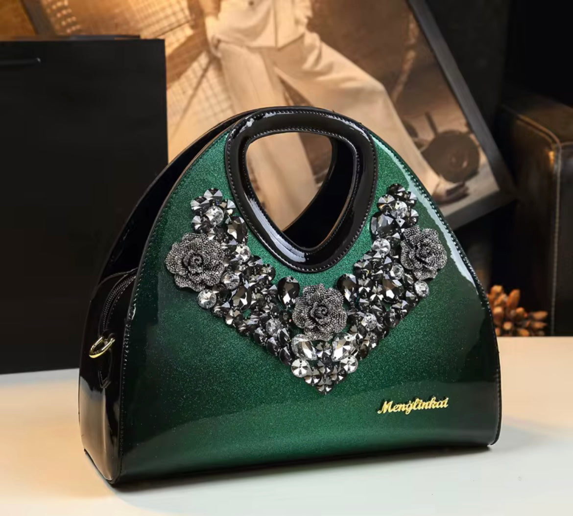 Elegant Kalanta Designer Bag (Green)